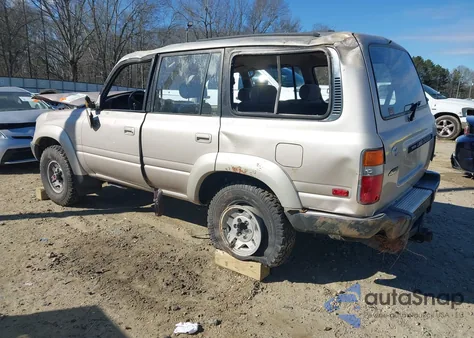 1991 Toyota Land Cruiser Fj80 from USA, damaged, VIN JT3FJ80W9M0016752